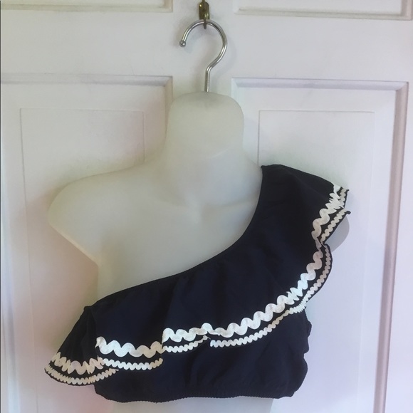 J. Crew one shoulder bikini top New - Picture 4 of 8